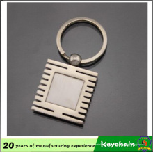 Kundenspezifisches Logo-Design-längliches Metallnamensublimations-leeres Keychain